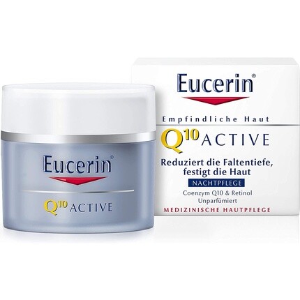 

Q10 Активный ночной крем против морщин 50 мл, Eucerin