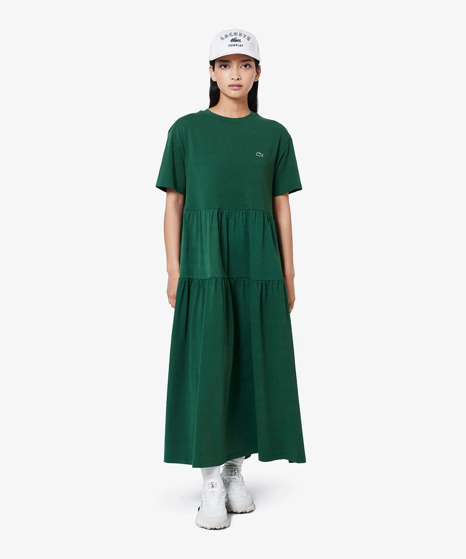 Платье LACOSTE с оборками