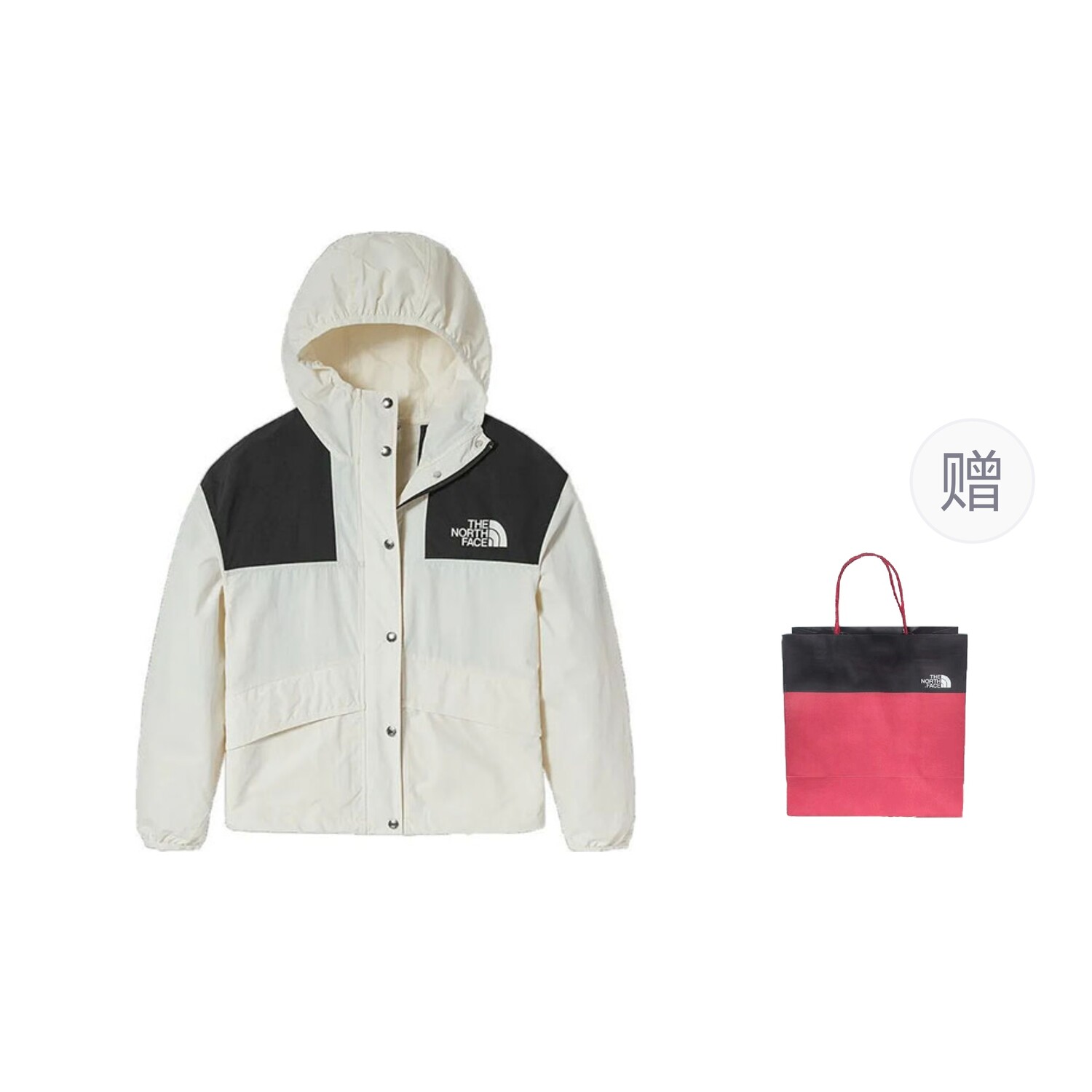 

Куртка унисекс Off-white + подарочный пакет The North Face