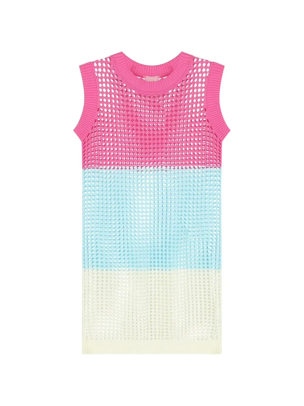 Платье ажурной вязки Pq Swim Kids, розовый