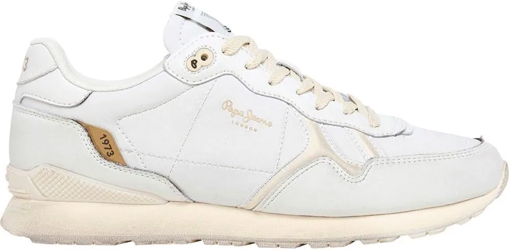 Мужские кроссовки Pepe Jeans Brit Distress, размер M, Ecru White