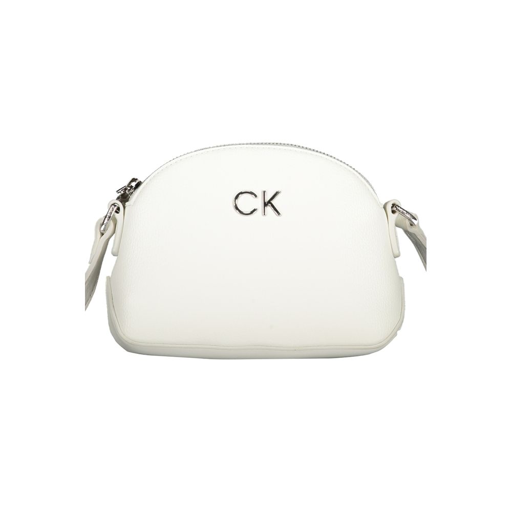 

Белая полиэтиленовая сумка Calvin Klein