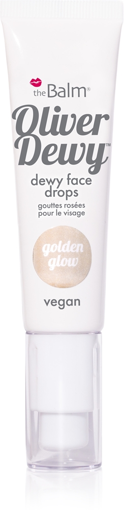 

Жидкое осветляющее средство Oliver Dewy Face Drops Thebalm, atspalvis golden glow 28 мл