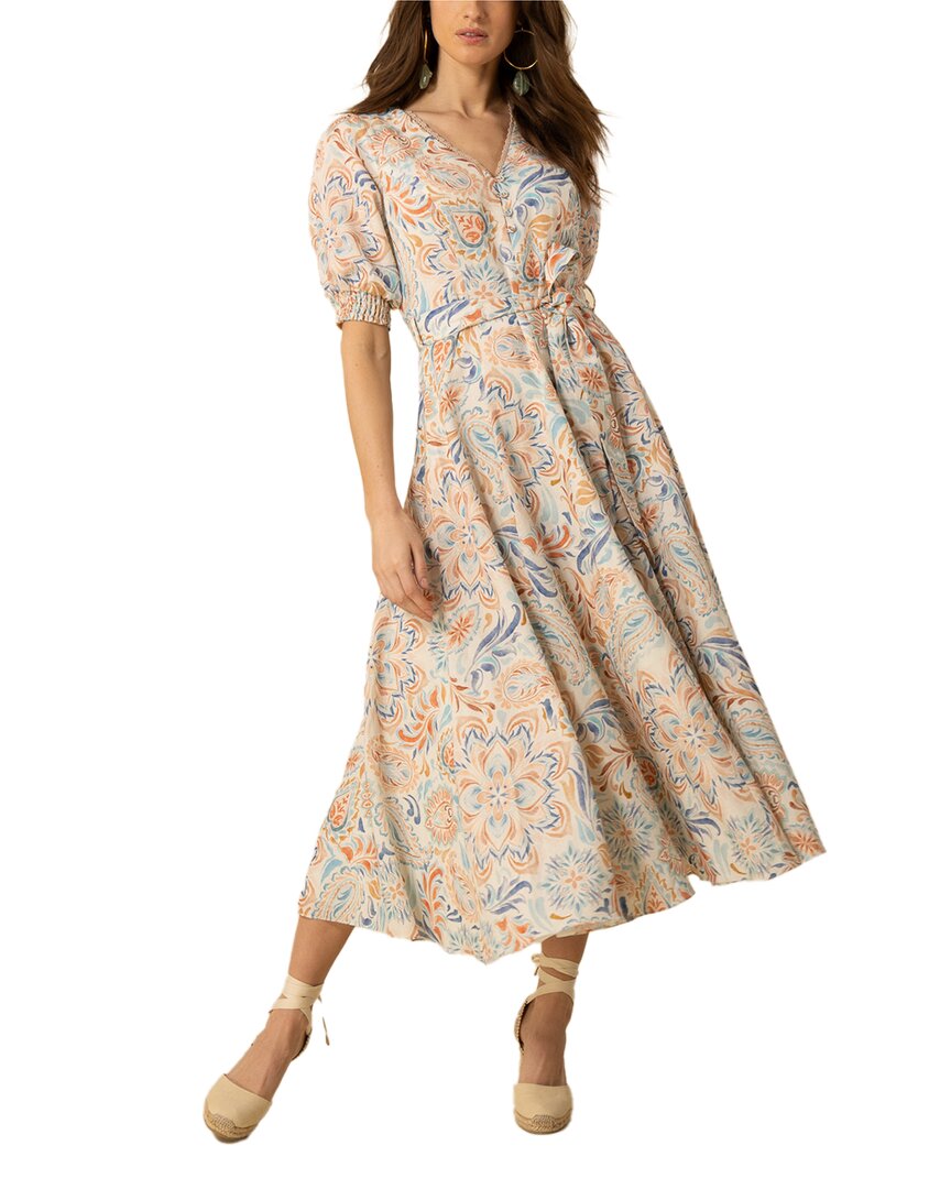 

Платье миди Hale Bob Faye, коричневый