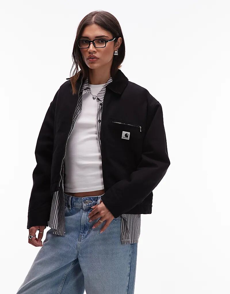 

Куртка Carhartt WIP Detroit черного цвета