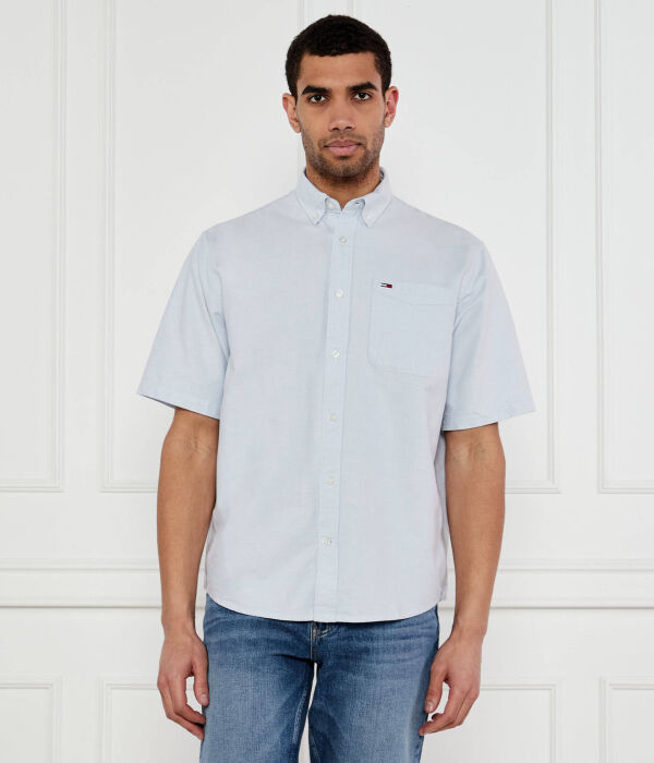 

Рубашка Relaxed fit Tommy Jeans, синий