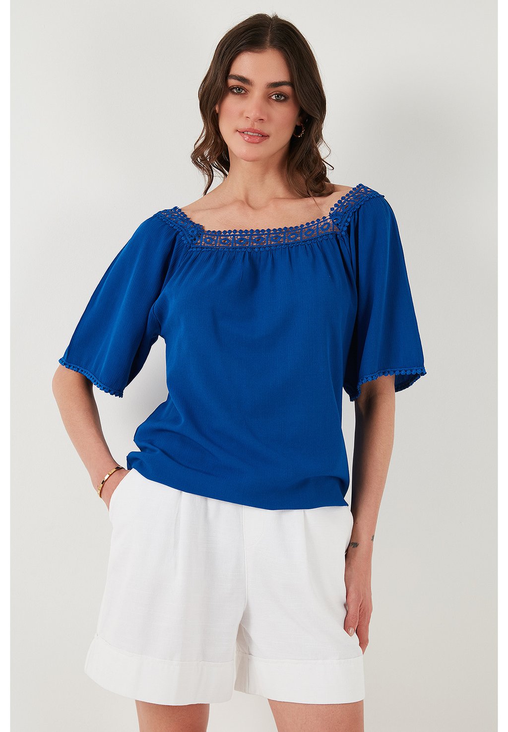 

Блуза REGULAR FIT LELA, синий