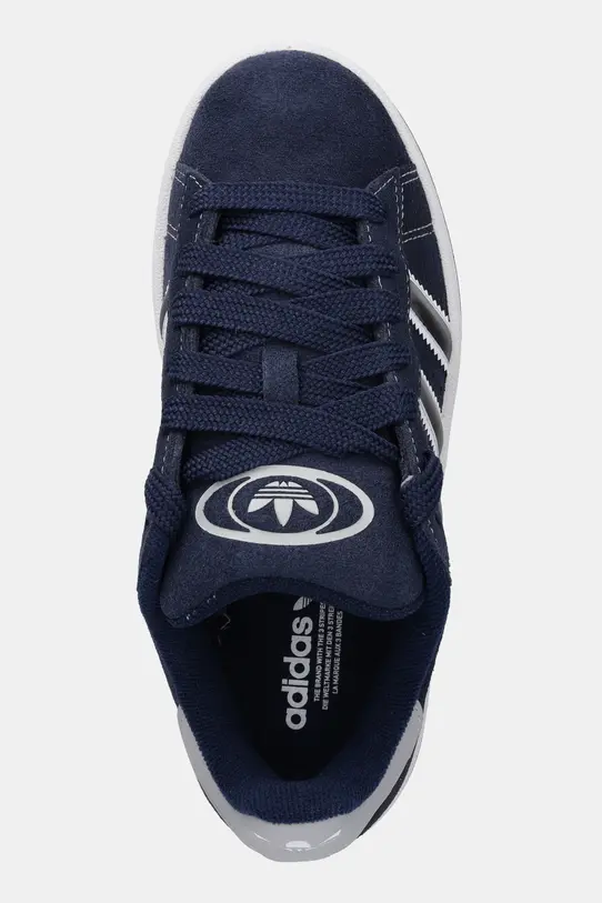 Детские замшевые кроссовки Campus 00s Adidas Originals, темно-синий — фото 4