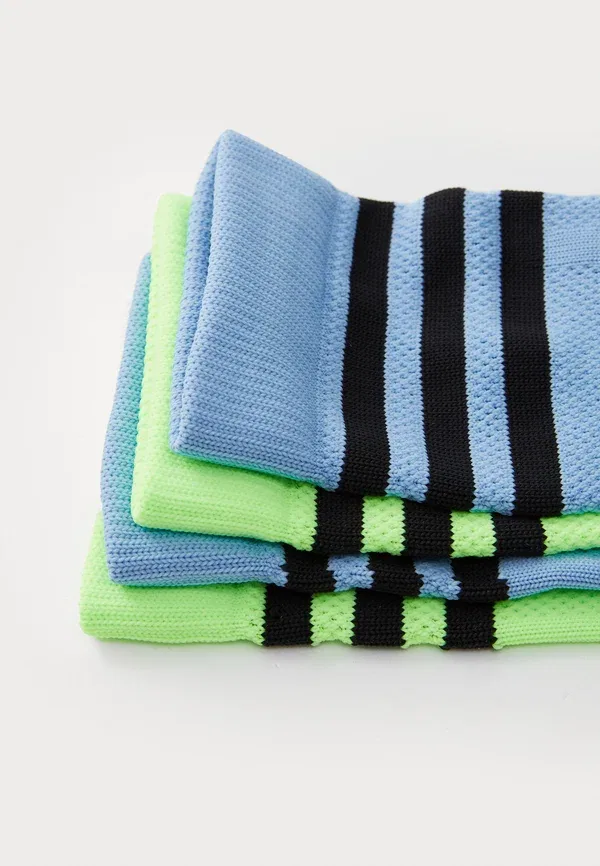 Носки Adidas Originals, 2 пары, сигнальный зеленый/пепельно-голубой — фото 2