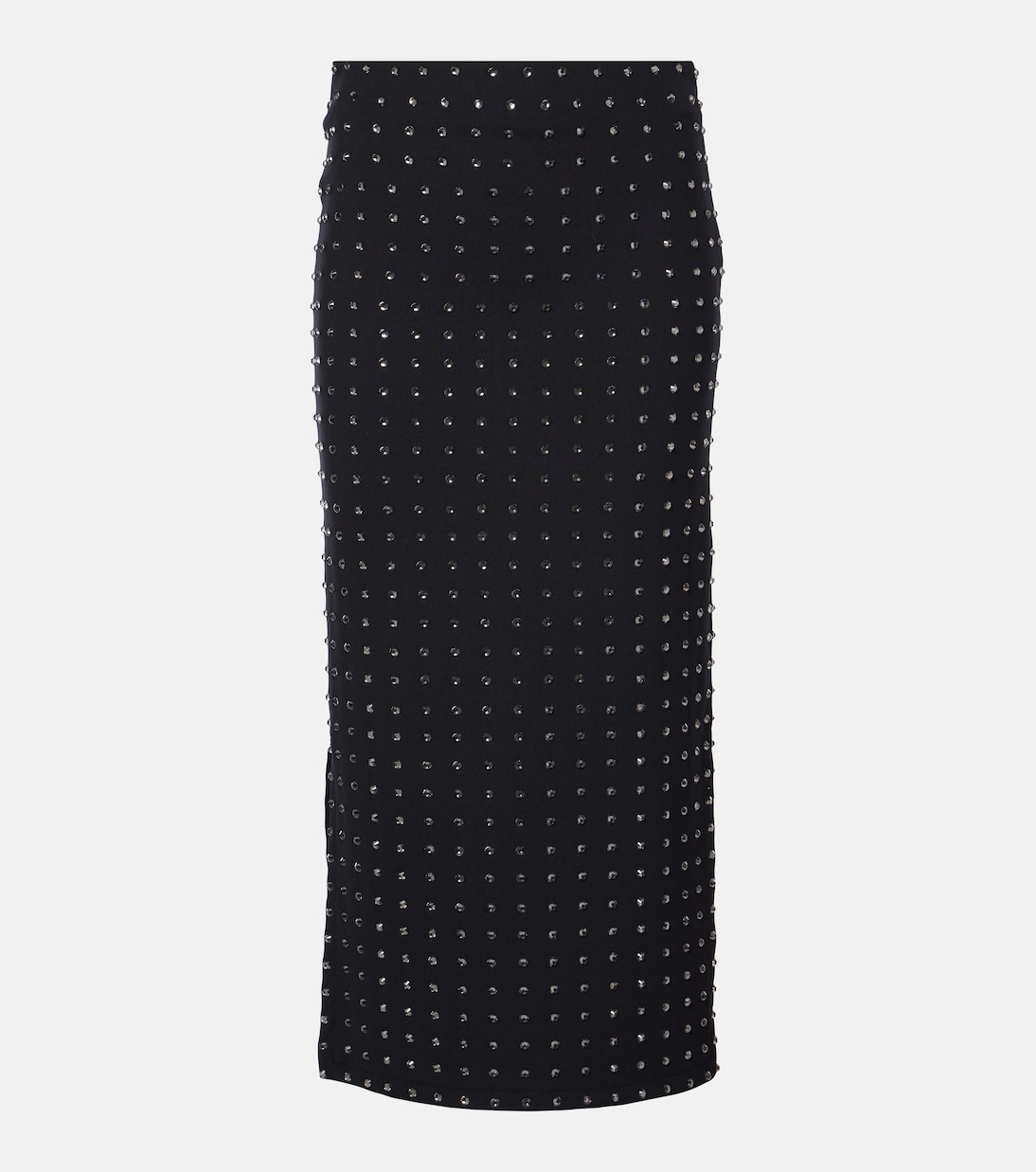 

Юбка миди Nome, украшенная кристаллами Sportmax, Nero