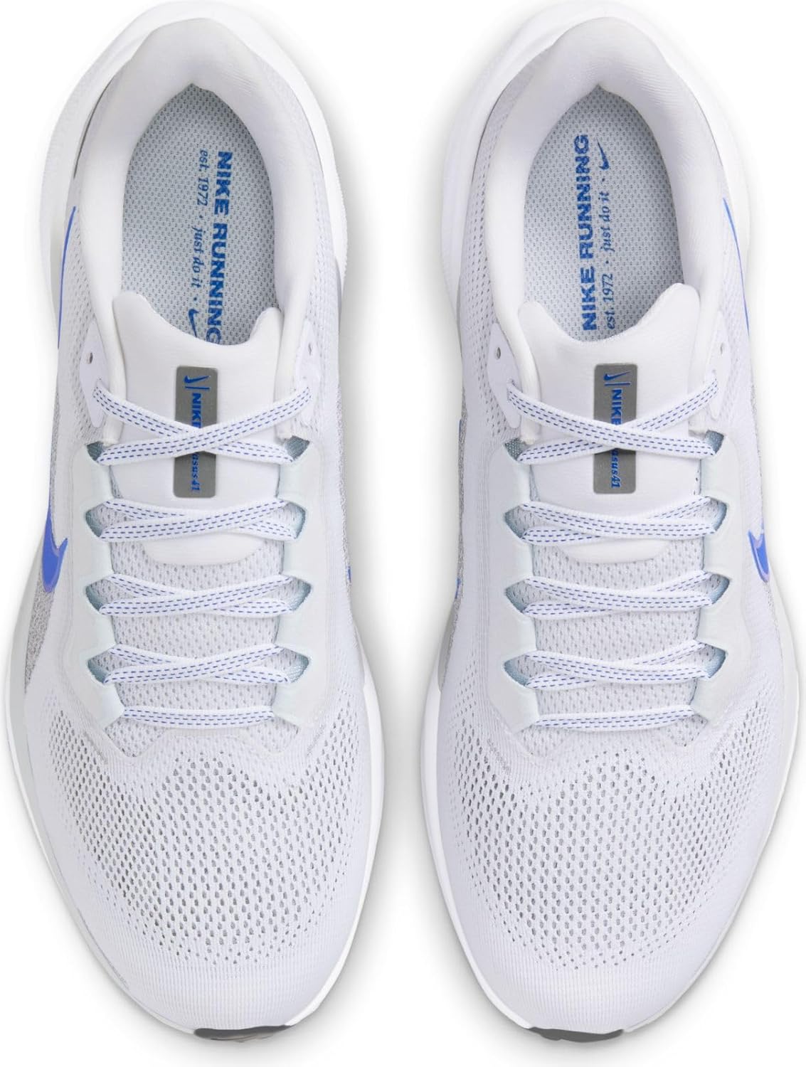 Nike Мужские кроссовки Air Zoom Pegasus 40, White Racer Blue Wolf Grey Pur — фото 4