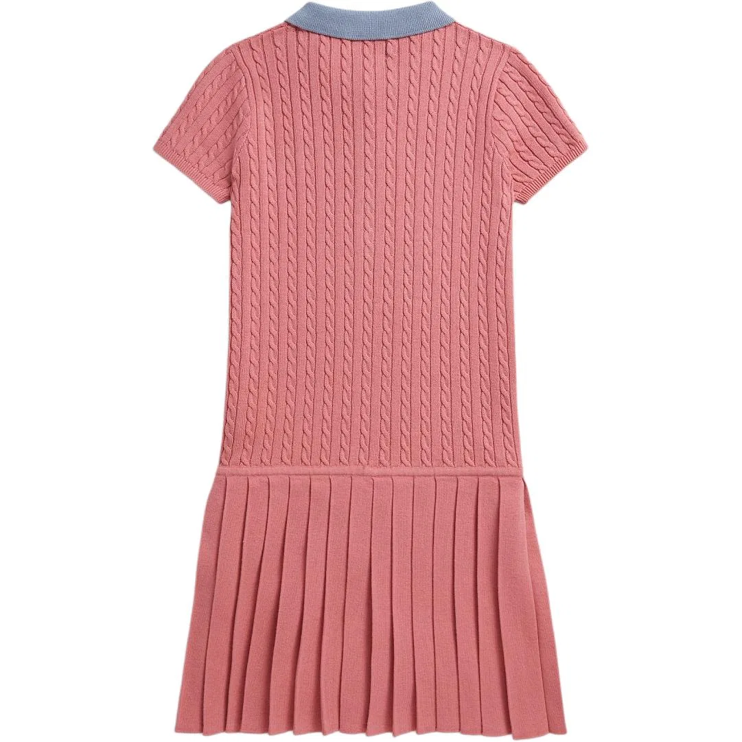 Платье SS26 Kids' Polo Ralph Lauren, Desert Rose — фото 3