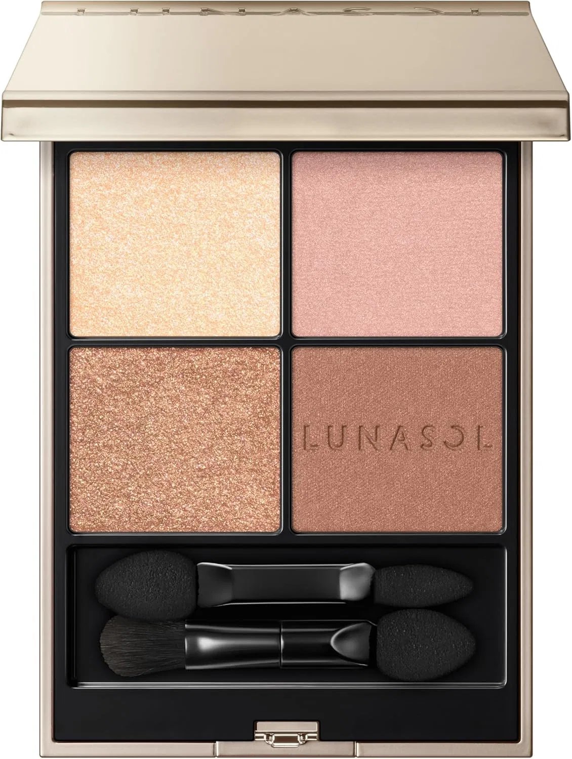 Тени для век 4-цветные Lunasol Eye Colouration N 18 Harmonized Dry 7 г