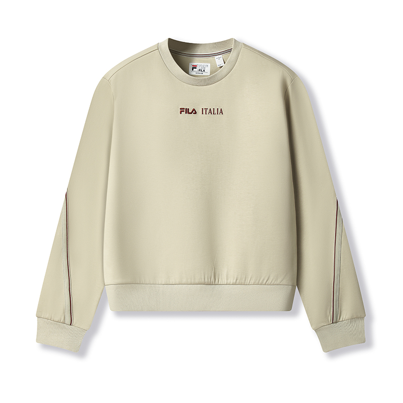 

Белый свитшот Women's Tide Foam GY FILA, серый