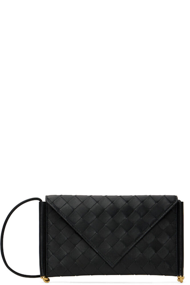 

Черная сумка для телефона Solstice Bottega Veneta