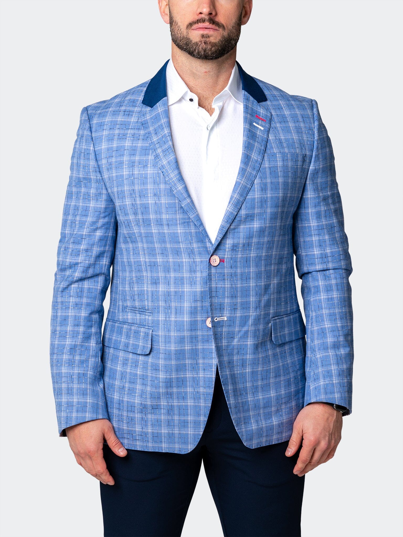 

Блейзер Socrate Evo Dash Blue MACEOO, синий