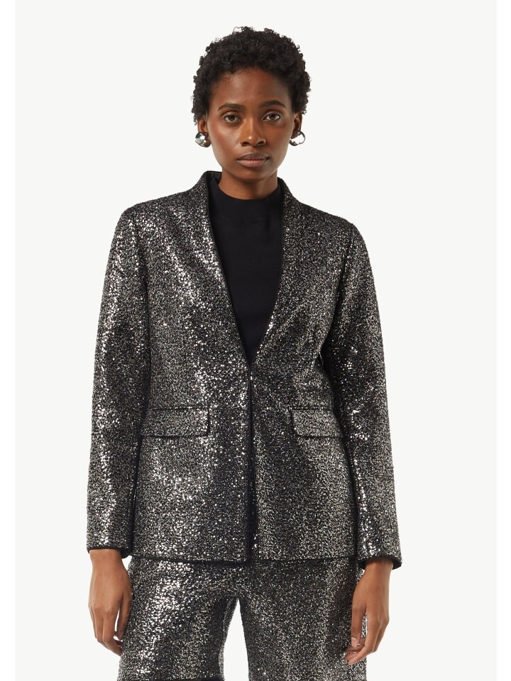 

Блейзер comma Indoor-Blazer langarm, черный