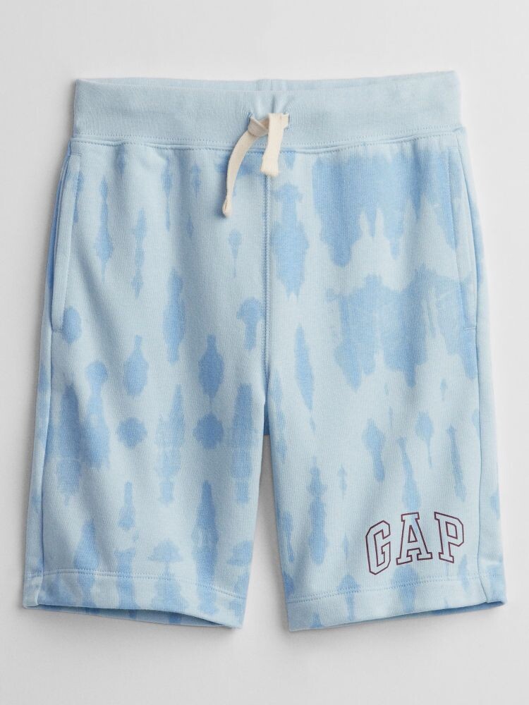 

Детские шорты батик с логотипом Gap, синий