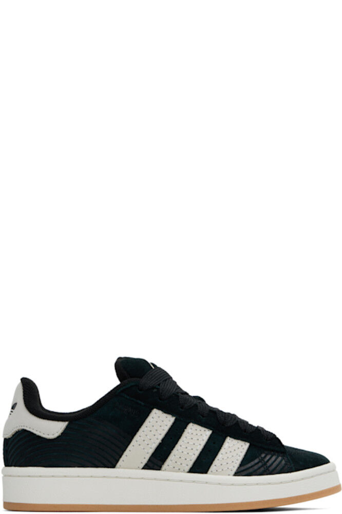 Кроссовки Campus 00-х в черно-белых тонах Adidas Originals