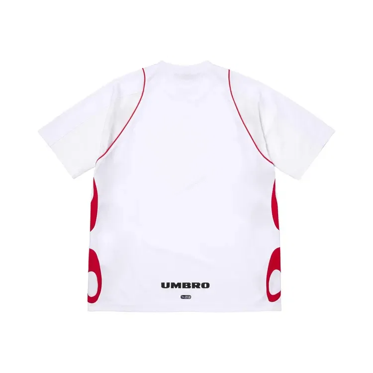 Футболка Supreme x Umbro Old English Jersey, белый — фото 2