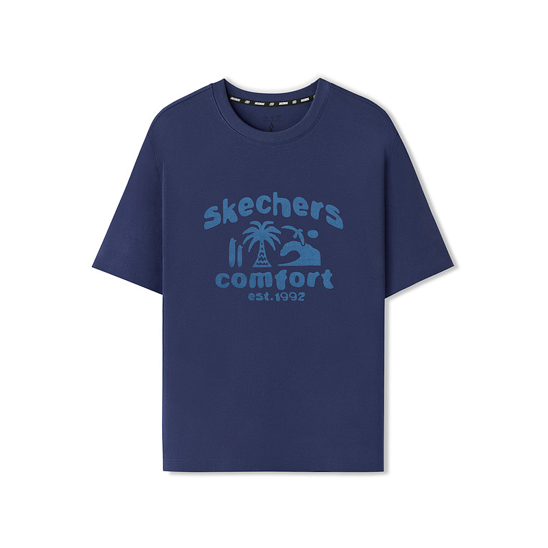 

Футболка Unisex Quick Dry Skechers, marine синий/00du