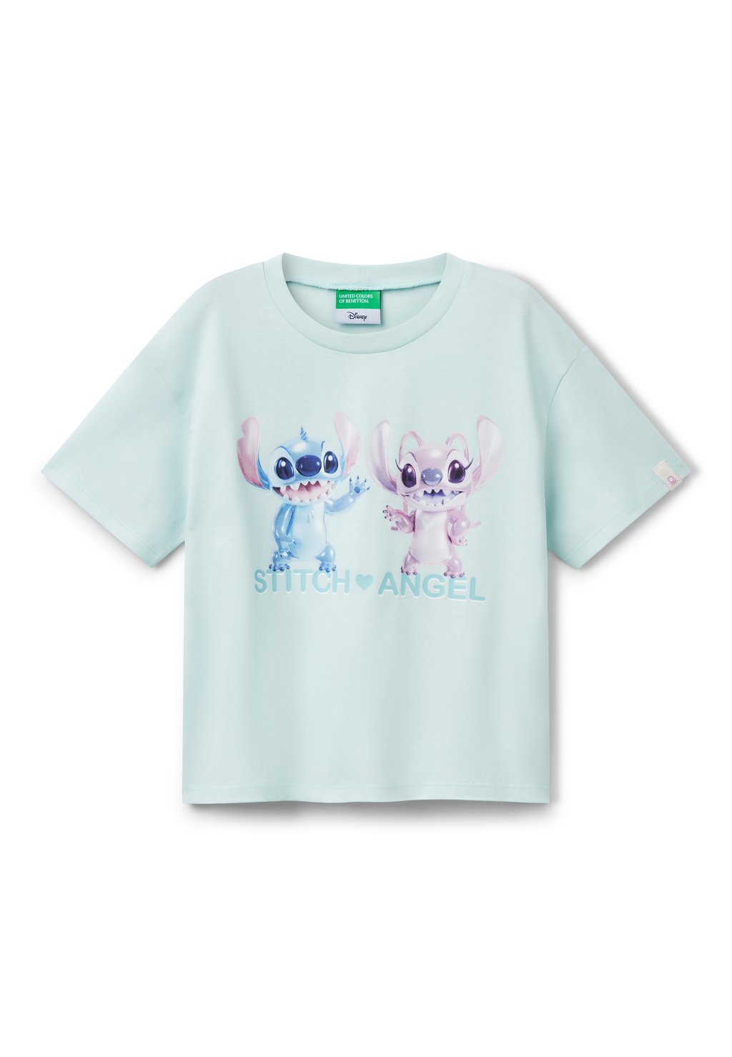 

Футболка с принтом LILO STITCH BOXY FIT United Colors of Benetton, синий