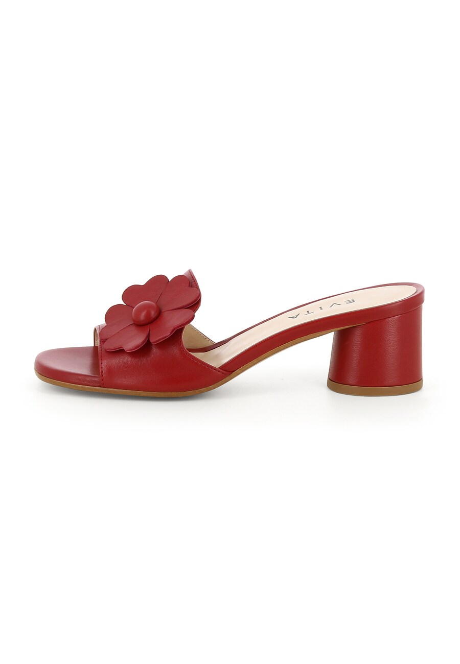 Мюли EVITA DORI, Dark red