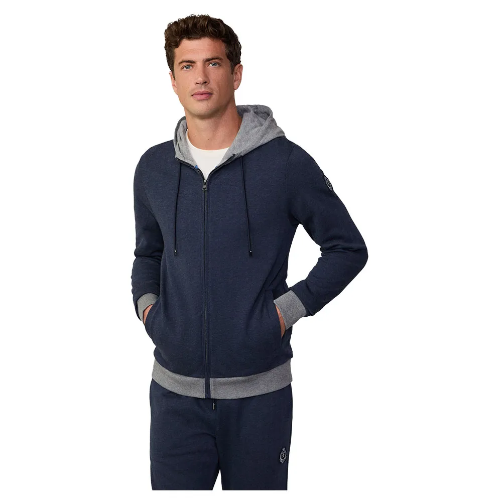 

Толстовка Hackett Heritage Hb Jacq full zip, синий