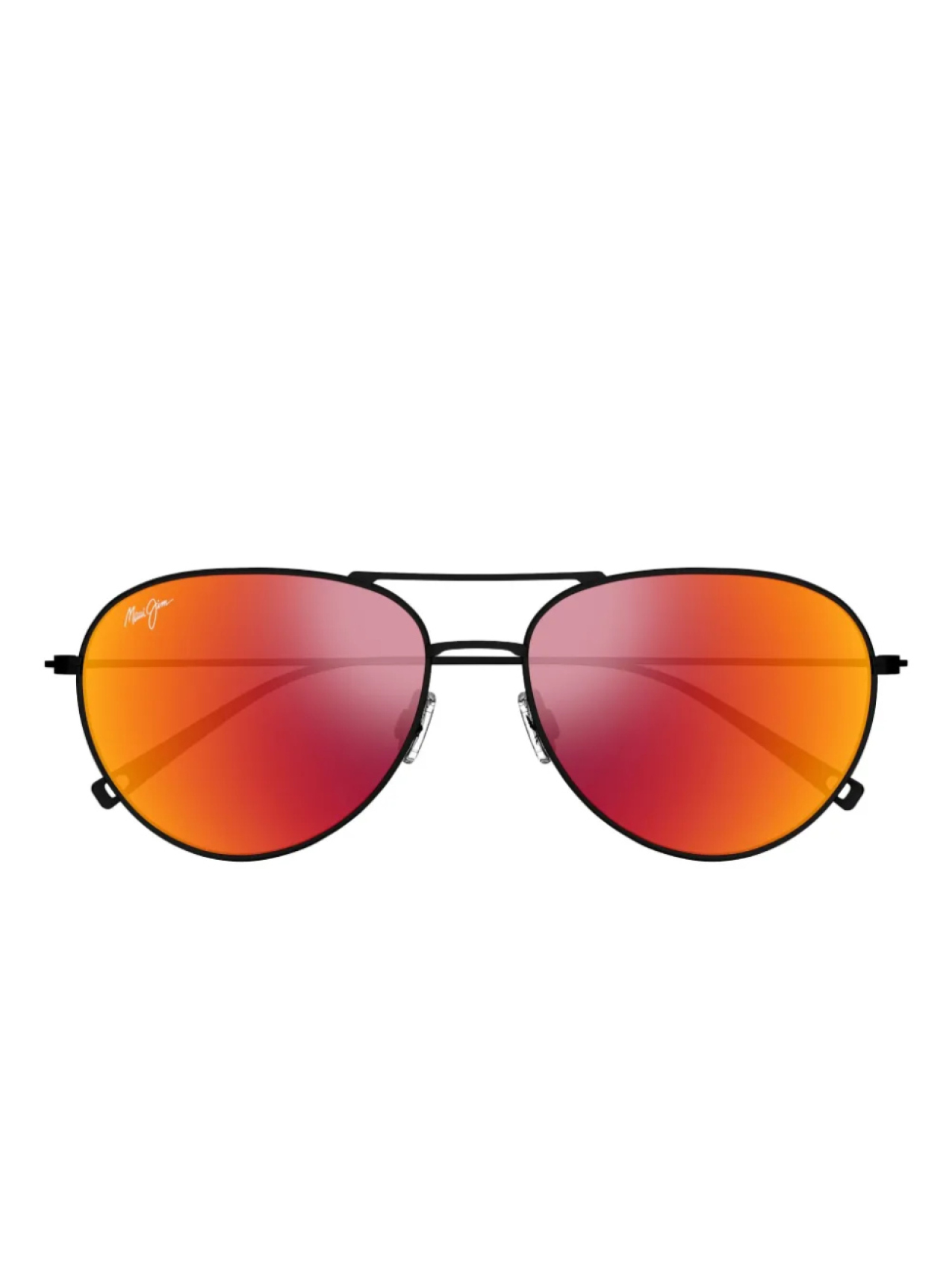 

Солнцезащитные очки Maui Jim Walaka в оправе «пилот», черный