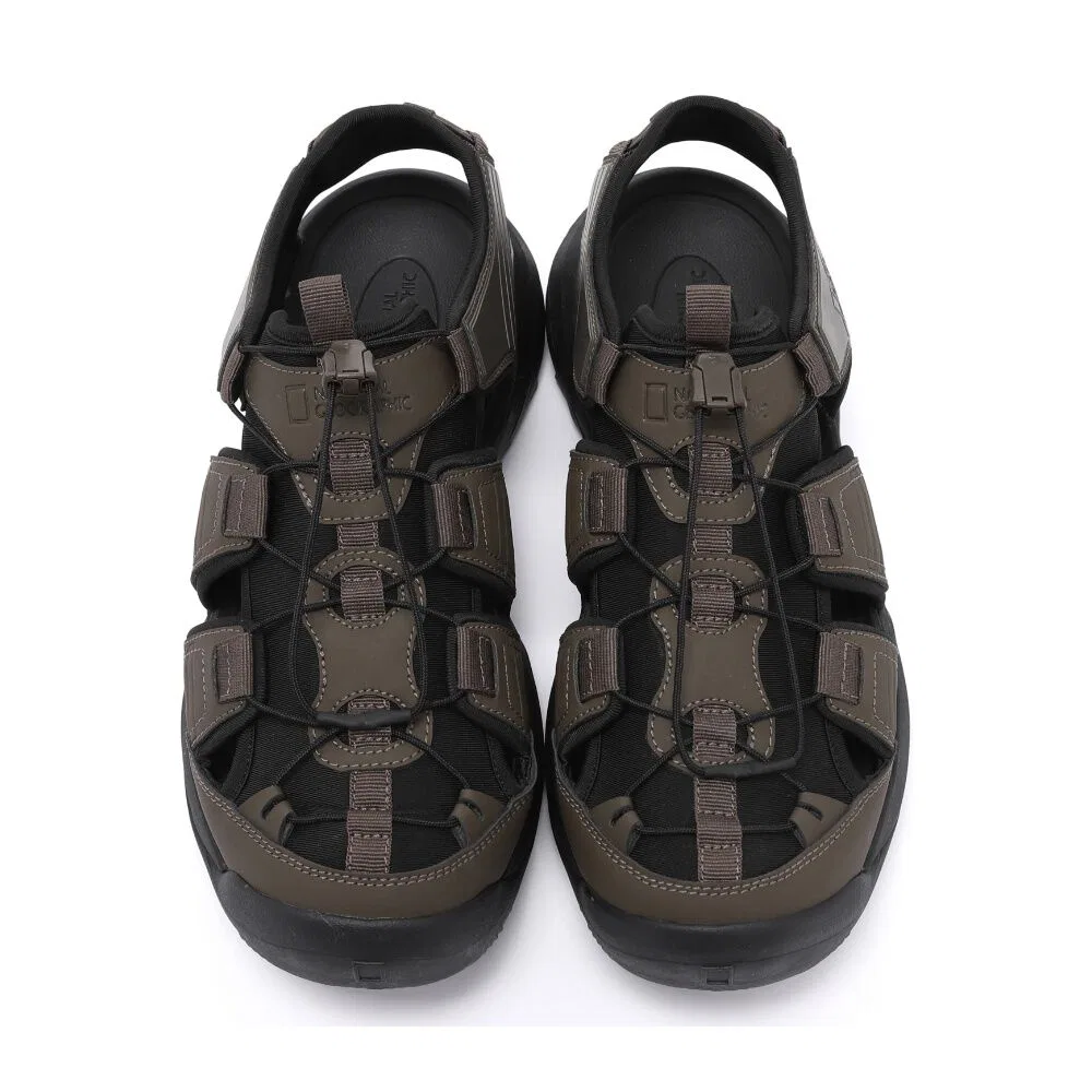 Мужские сандалии Rover Fisherman коричневые от National Geographic Apparel — фото 4