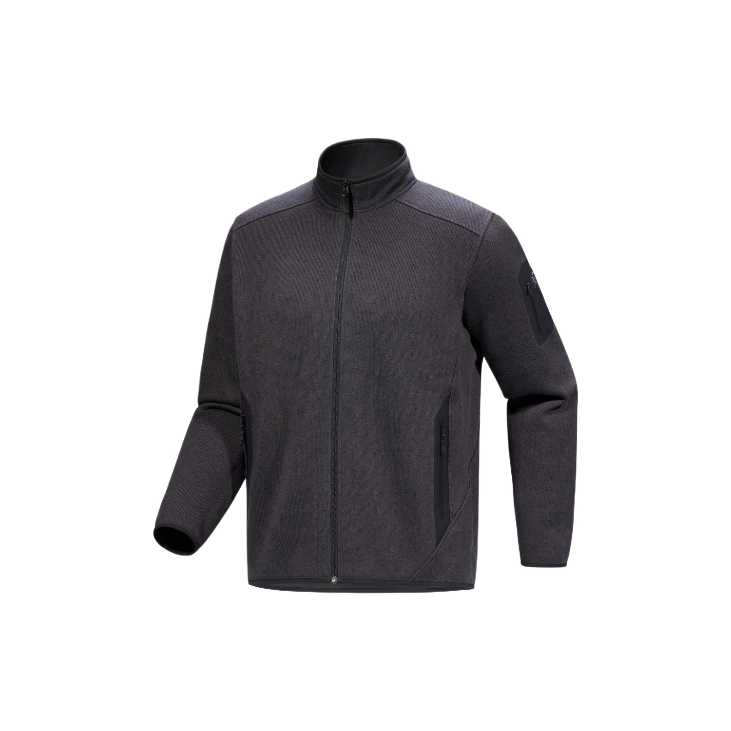 

Arcteryx Мужское пальто с бархатистой текстурой, Black Gray/Black Heather II
