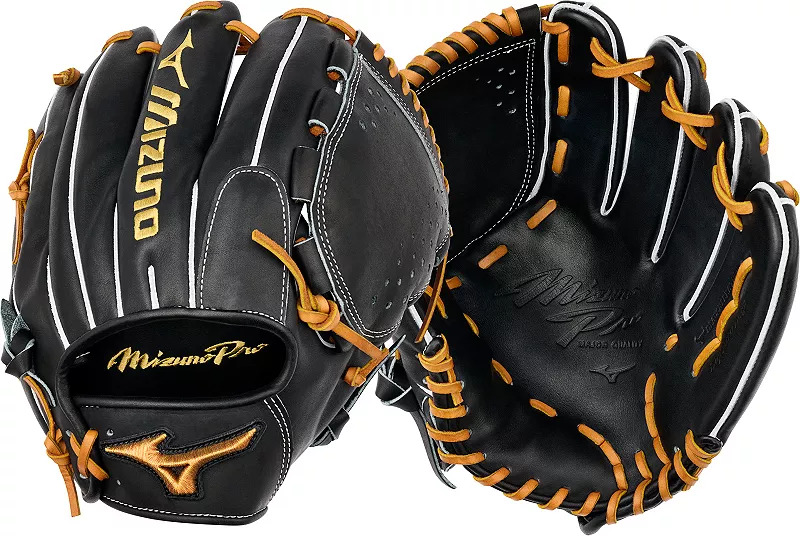 

Перчатки Mizuno серии Pro 12 дюймов, черный/коричневый