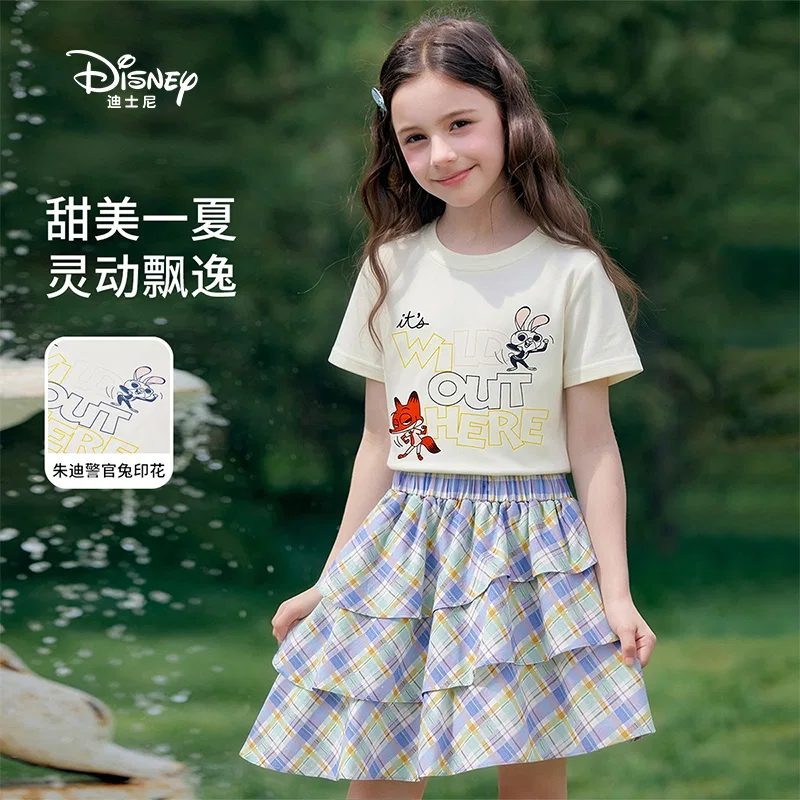 Детский комплект из двух предметов с юбкой Disney Crew Neck — фото 3