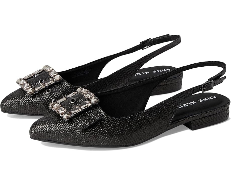 

Туфли на плоской подошве Anne Klein Kenni, цвет Black Raffia