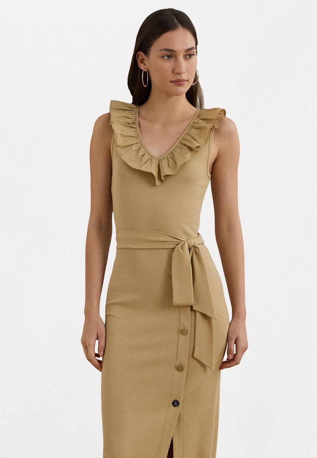 

Платье-футляр CHESKA RIB DRESS Lauren Ralph Lauren, песочный