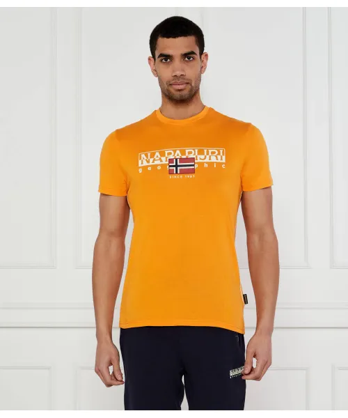 

Футболка s-aylmer Regular fit Napapijri, оранжевый