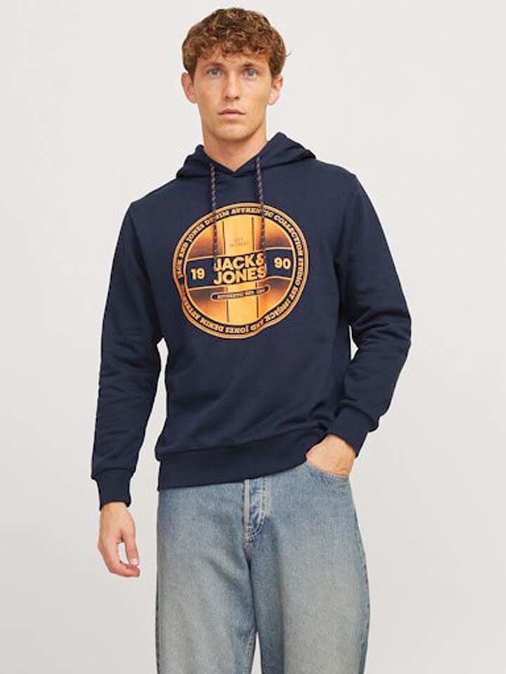 

Толстовка Jack & Jones Hoodie, темно-синий