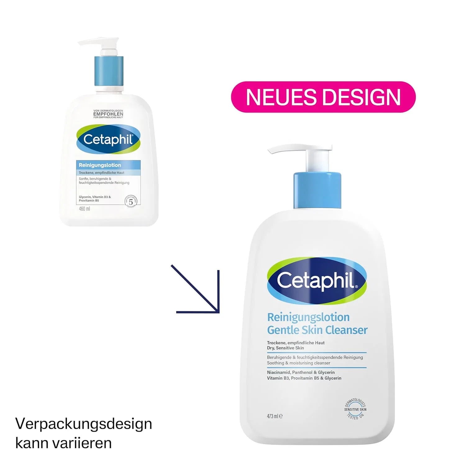 Средство для снятия макияжа Cetaphil — Очищающий для сухой и чувствительной кожи — фото 3