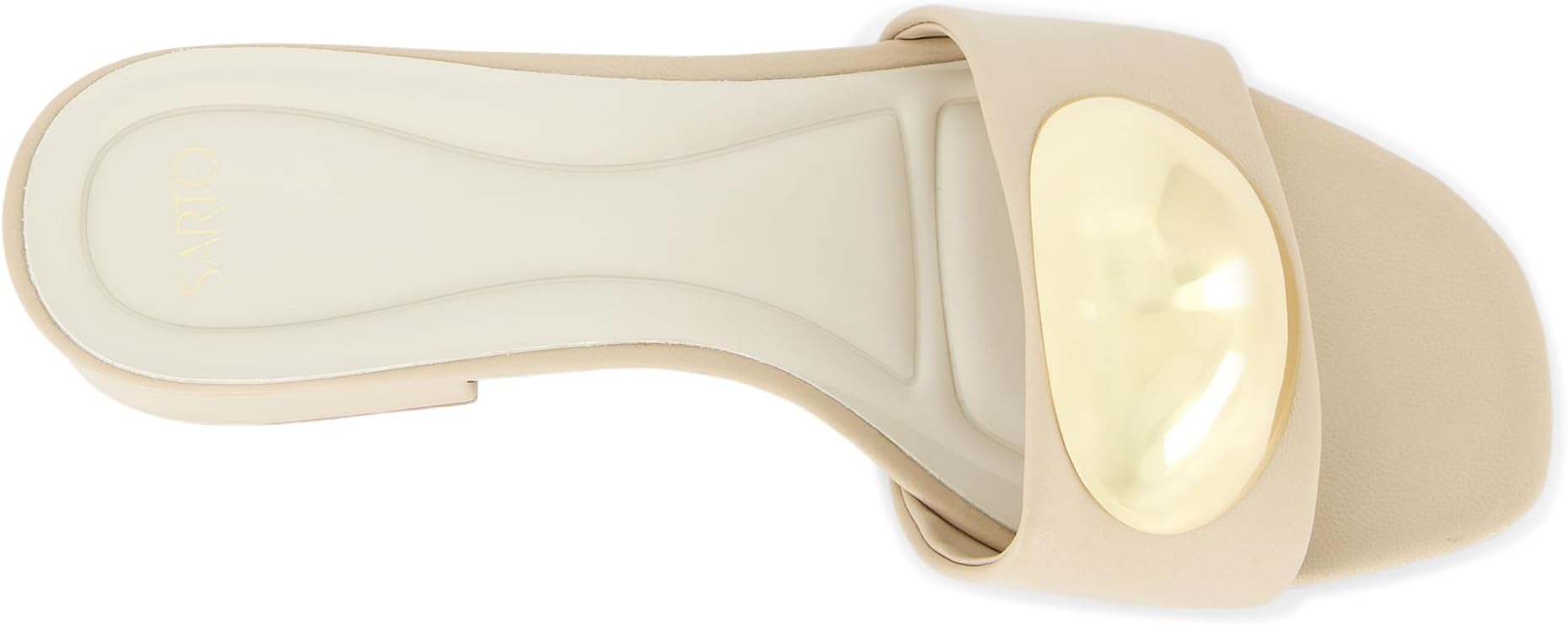 Сандалии Franco Sarto A-nika Slide Sandals, цвет Oat Beige — фото 2