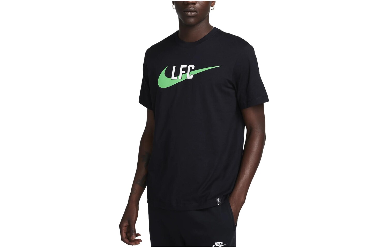 

Футболка Ливерпуль мужская черная Nike, черный