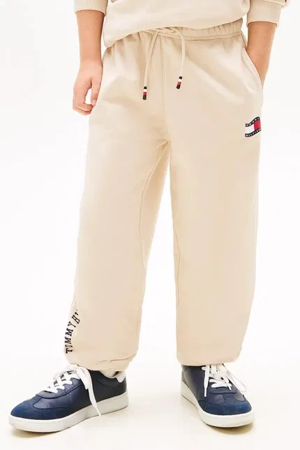 Джоггеры детские Tommy Hilfiger, бежевый