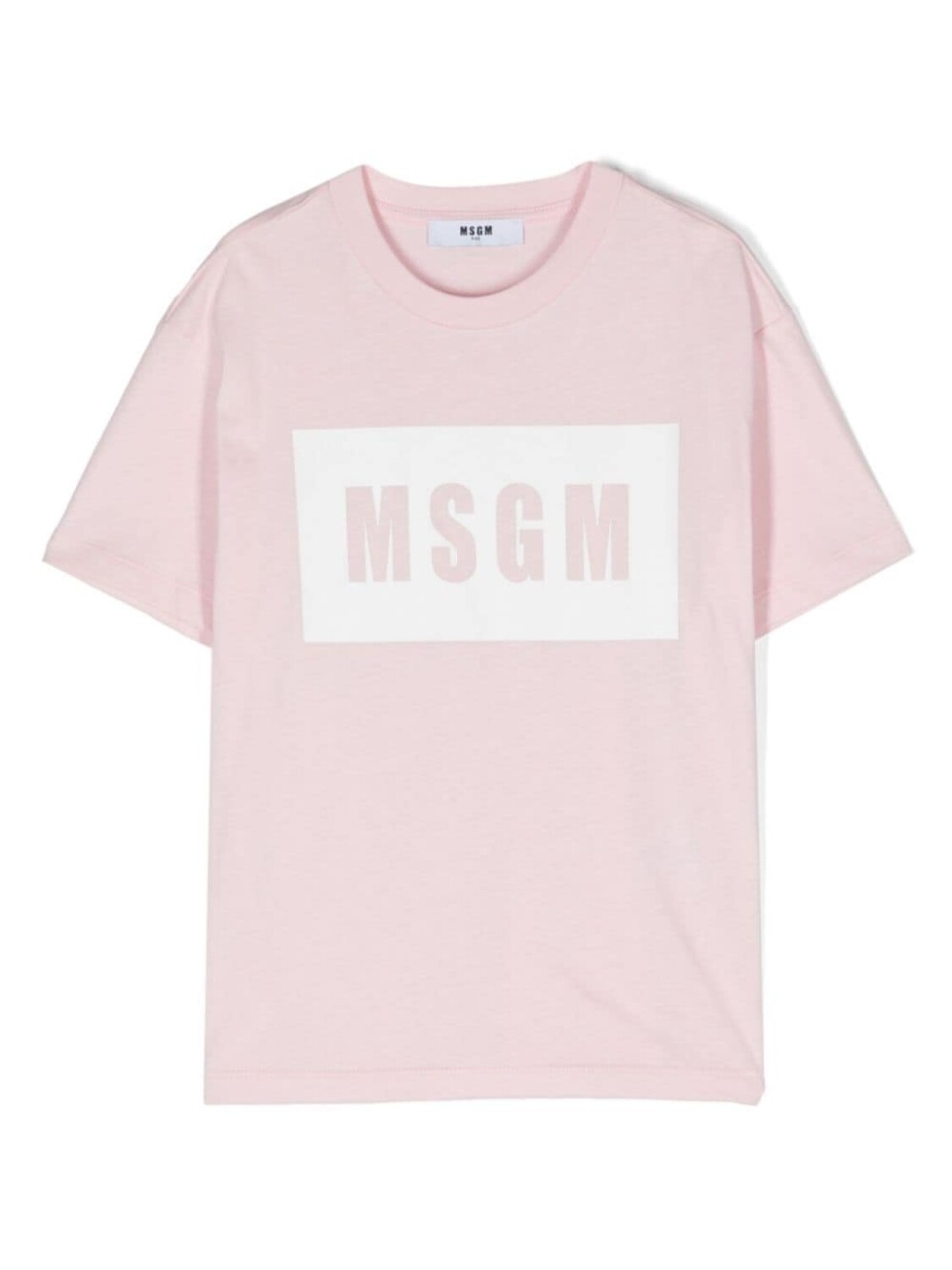

Футболка с логотипом MSGM Kids, розовый