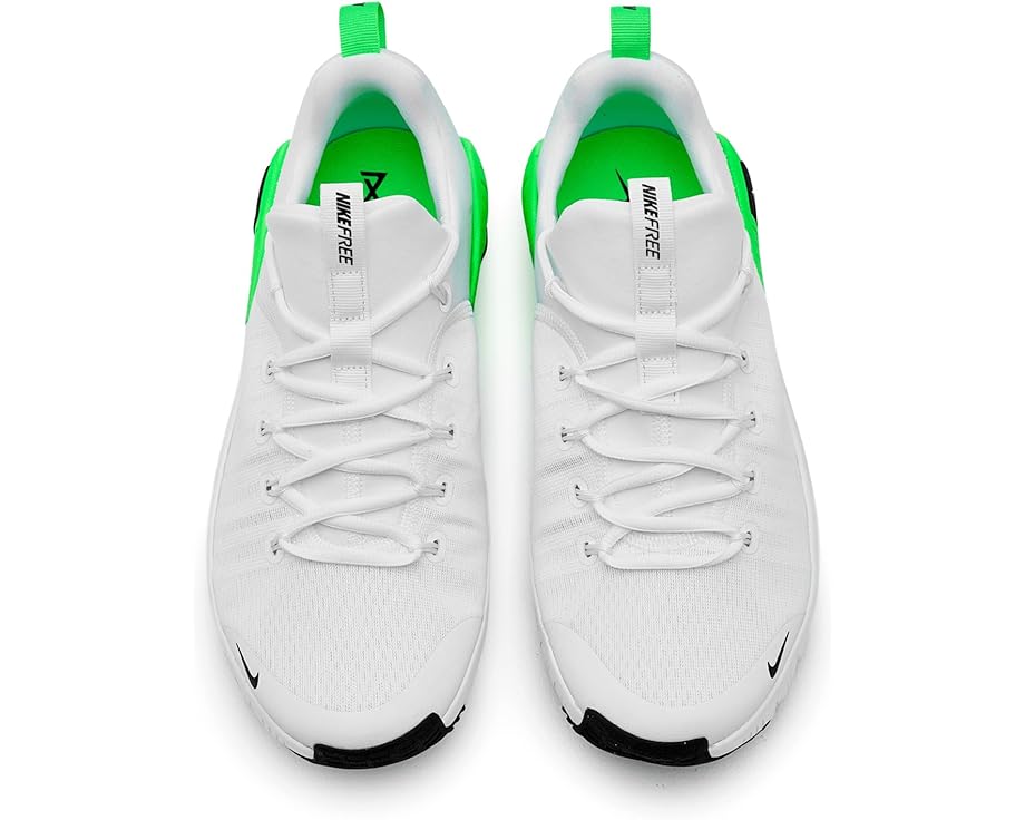 Мужские кроссовки Nike Free Metcon 6, White/Black/Green Strike/Black — фото 2