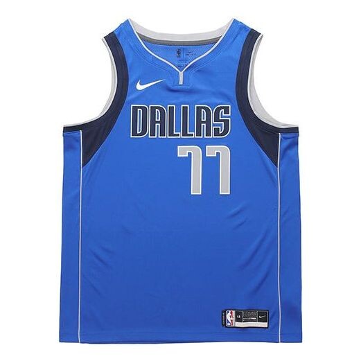 

Футболка nba team limited jersey sw fan edition dallas mavericks doncic № 11 2020 2021 сезон Nike, синий