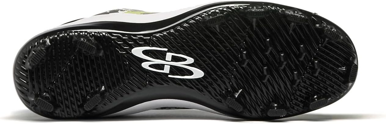 Мужские бутсы Boombah Dart Digi Camo с литой подошвой - несколько цветов - несколько размеров, белый/черный/зеленый/темно-зеленый — фото 2
