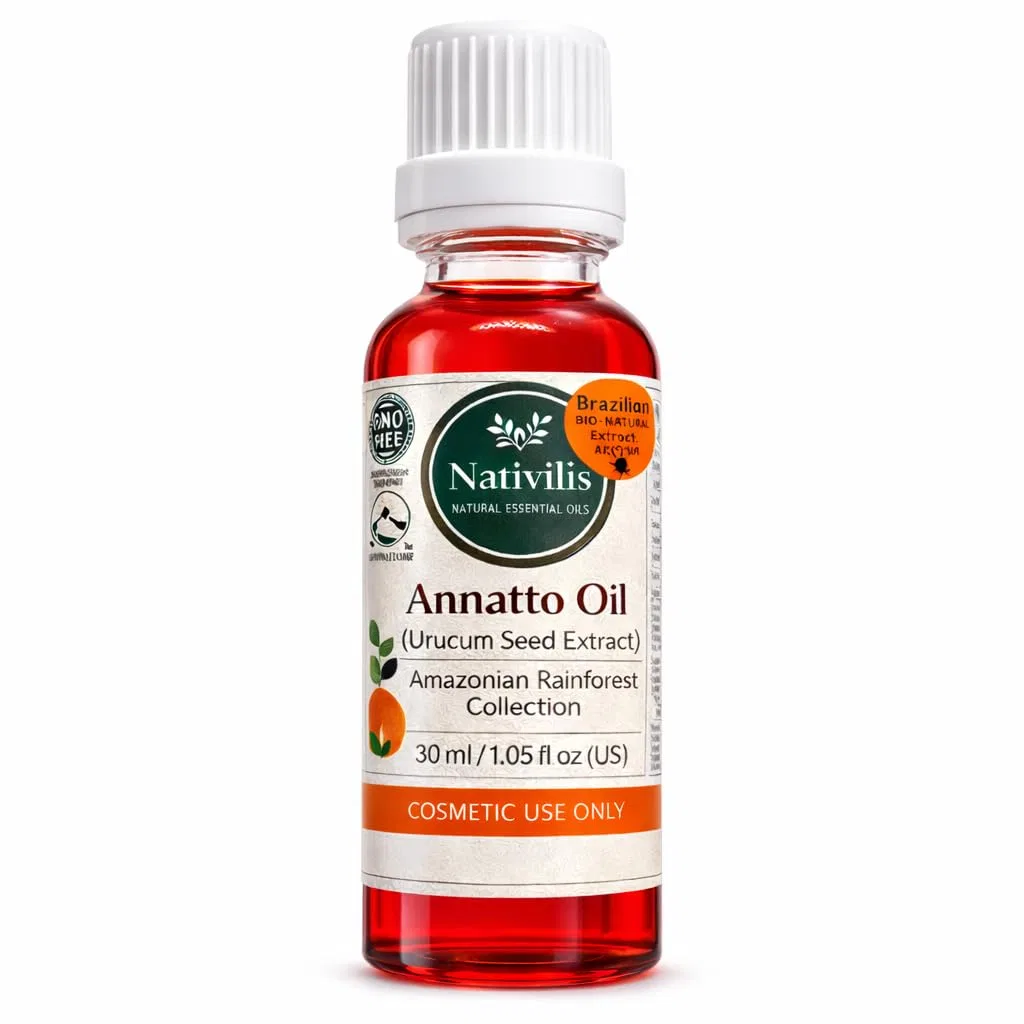 Масло урукума Nativilis Amazonian Annatto Oil 30 мл Nativilis Natural Essential Oils