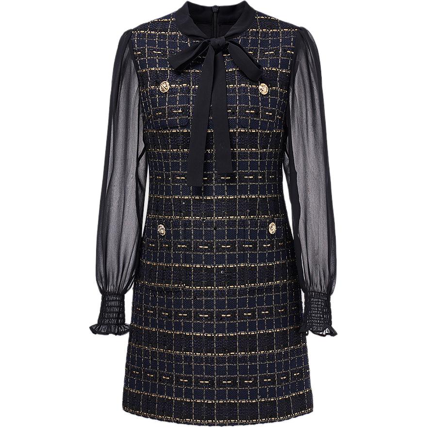 

Karl Lagerfeld FW25 платье с длинными рукавами женское KARL LAGERFELD / Karl Lagerfeld Jeans, синий