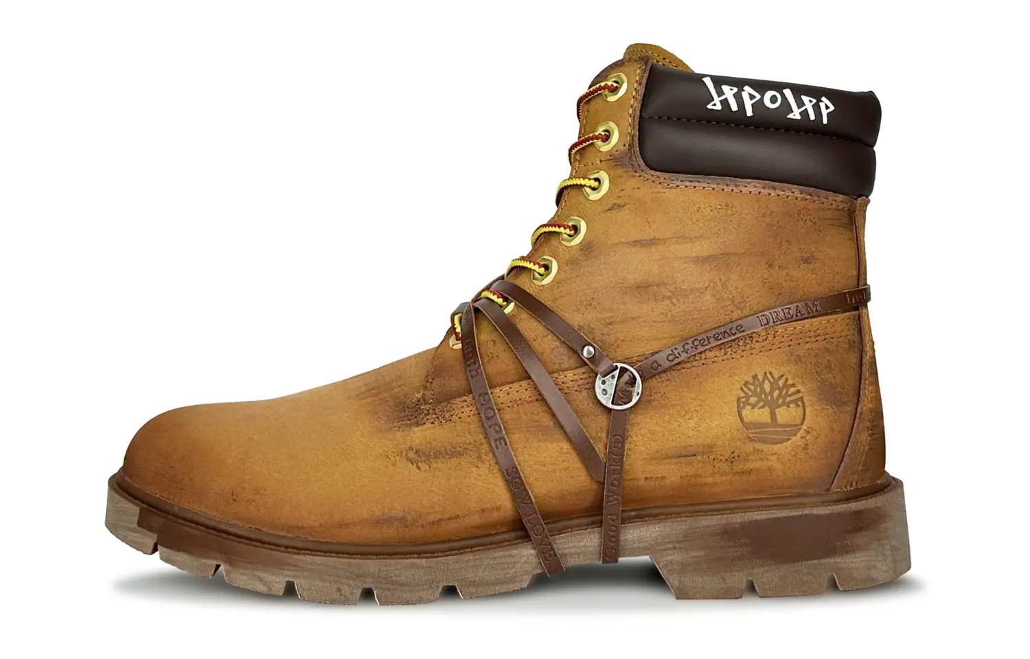 

Премиум коллекция уличных ботинок Unisex Timberland, коричневый