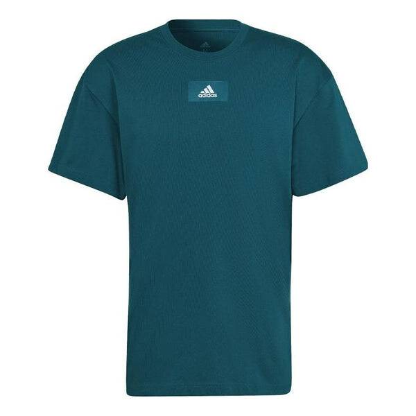 

Футболка adidas Round Neck Short Sleeve Green, мультиколор