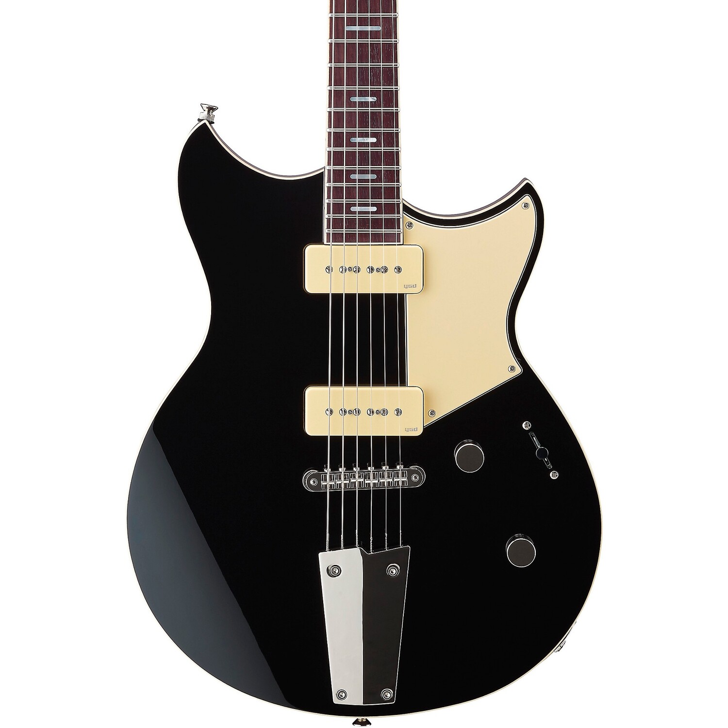 

Yamaha Revstar Standard RSS02T Электрогитара с камерами и хвостовиком черного цвета
